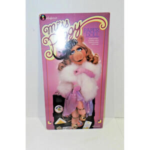Vintage 1980 Colorforms - Miss Piggy Paper Doll - The Muppets - New 6 Outfits